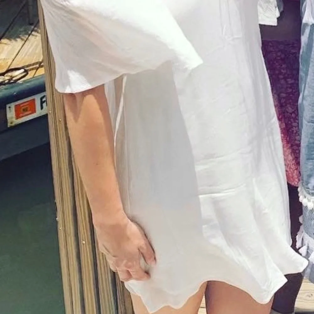 Lulus white strappy dress Sm - Picture 2 of 2